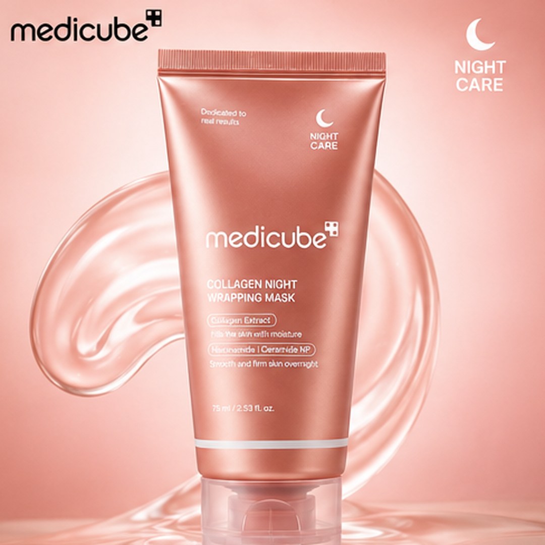 Mascarilla de noche Medicube · textura en gel