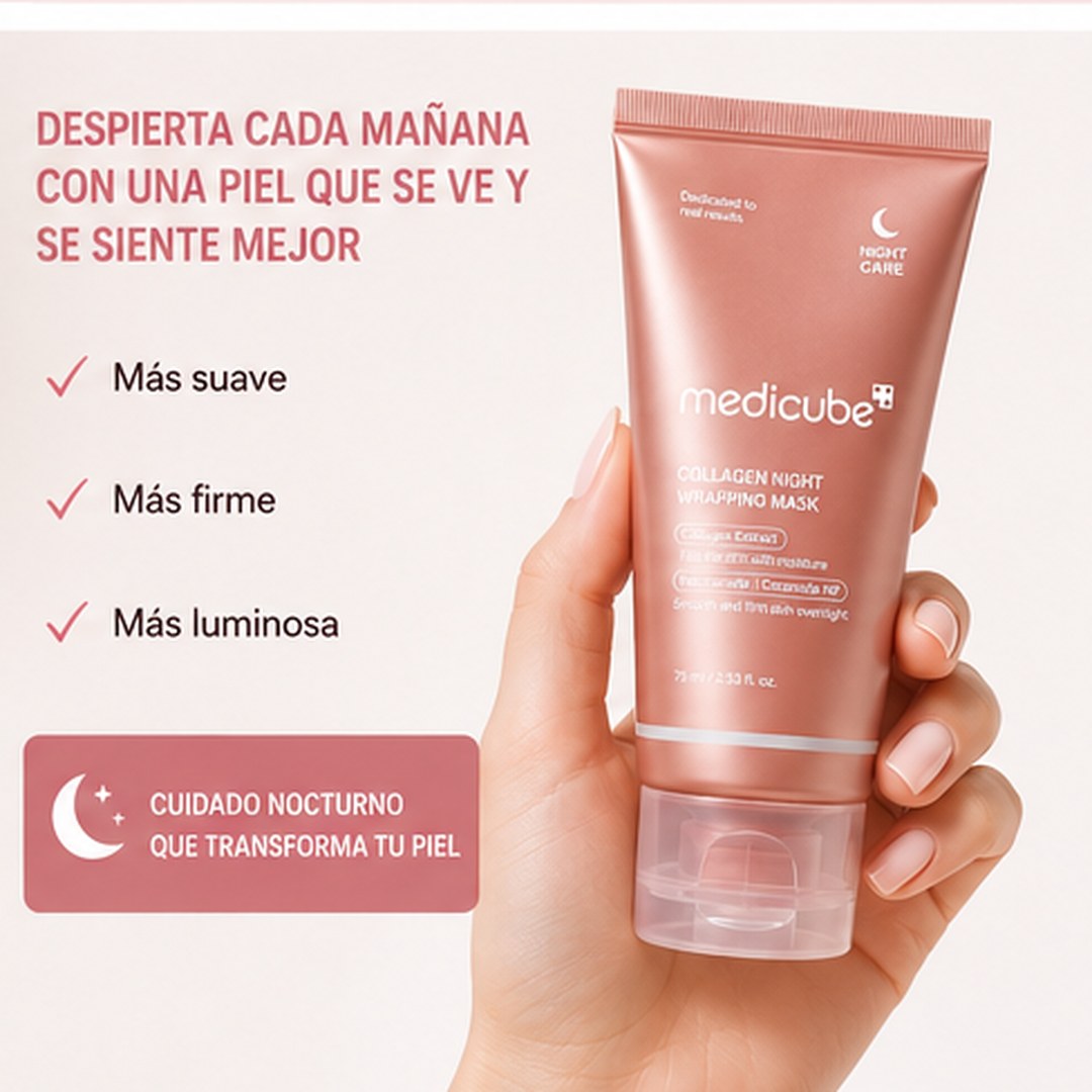 Piel más suave, firme y luminosa por la mañana